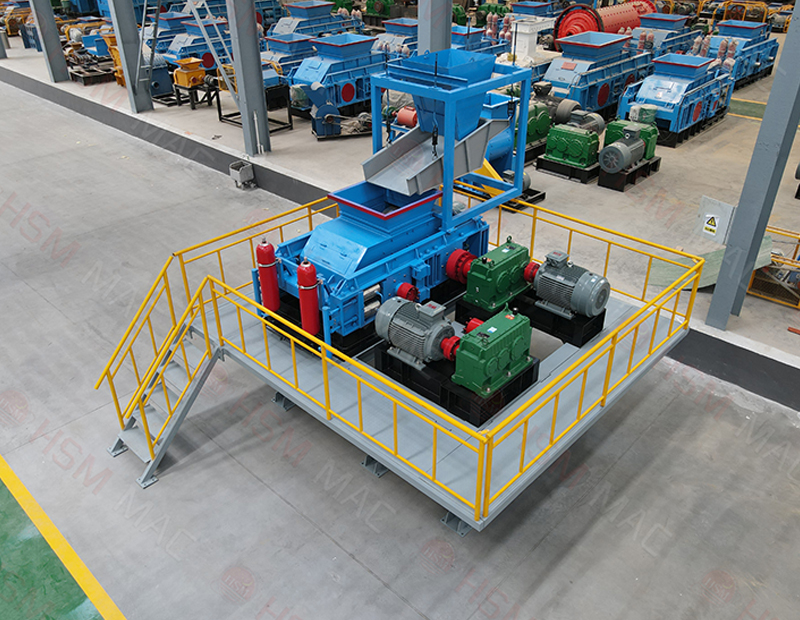 液压式对辊破碎机